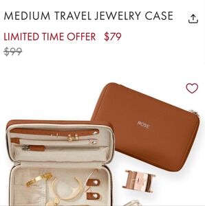 TRAVEL JEWELRY CASE